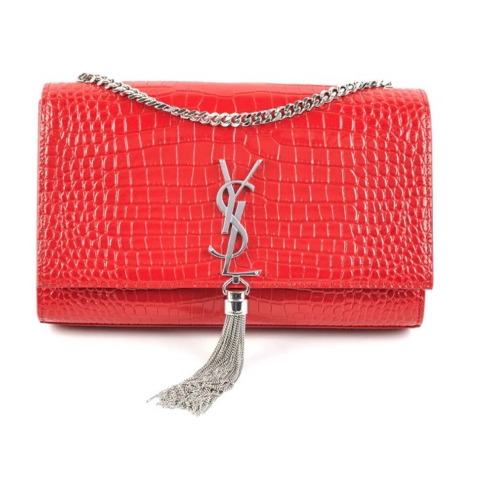 YSL Medium Kate Chain Bag in Crocodile Leather - Picture 1 of 17